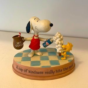 Hallmark Peanuts Gallery Snoopy and Woodstock Figurine